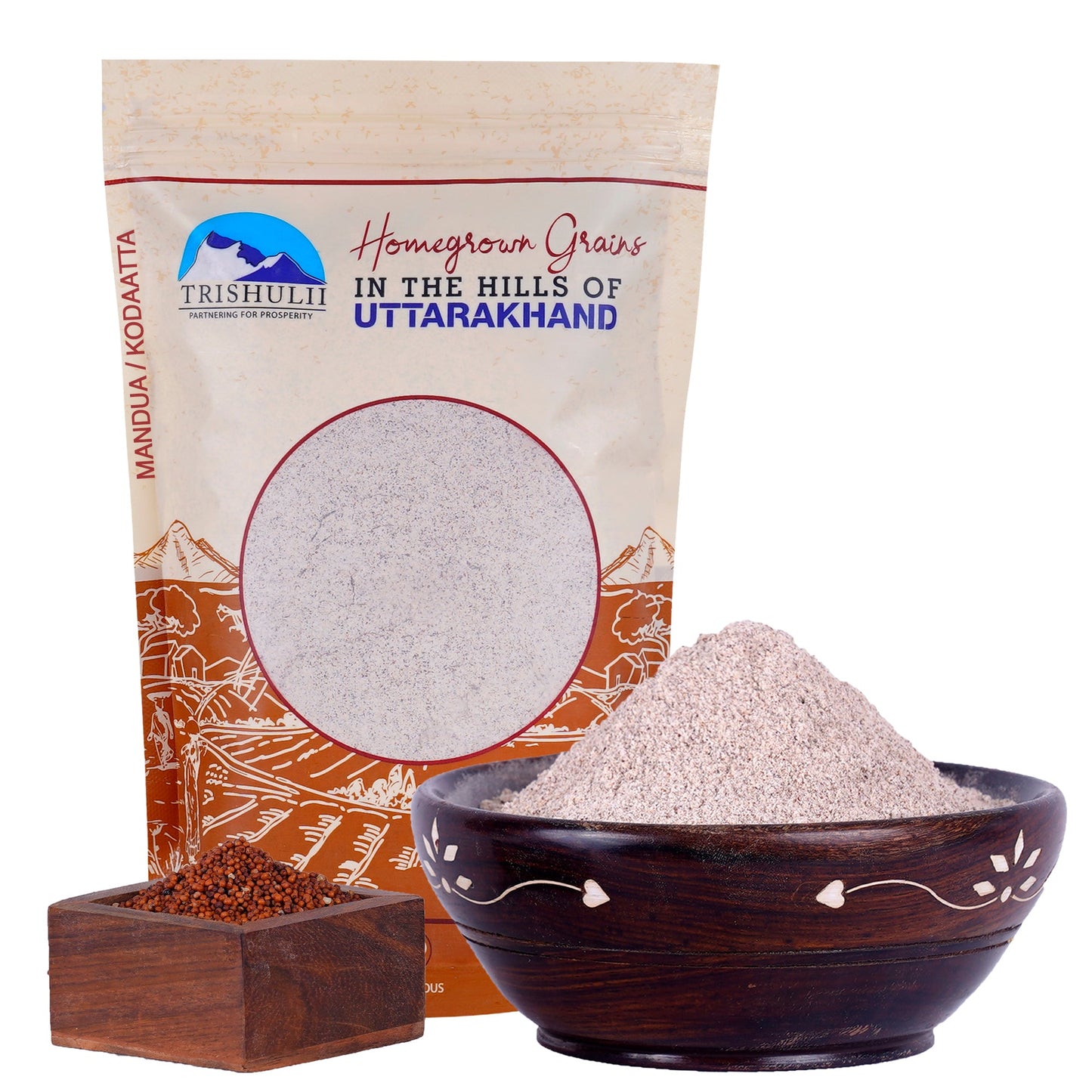 Himalayan Mandua/Ragi/Finger Millet Flour (500g)