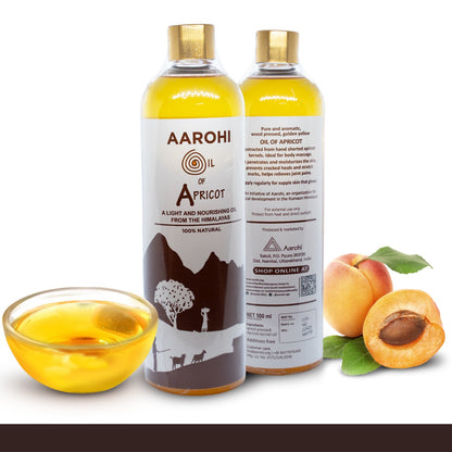 Apricot oil - natural wood pressed