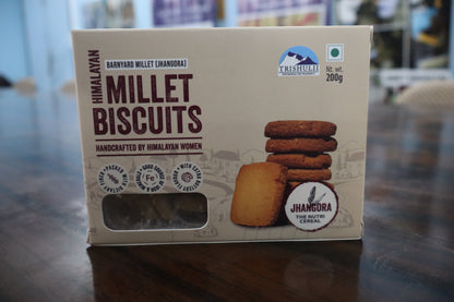 Finger & Barnyard Millets cookies