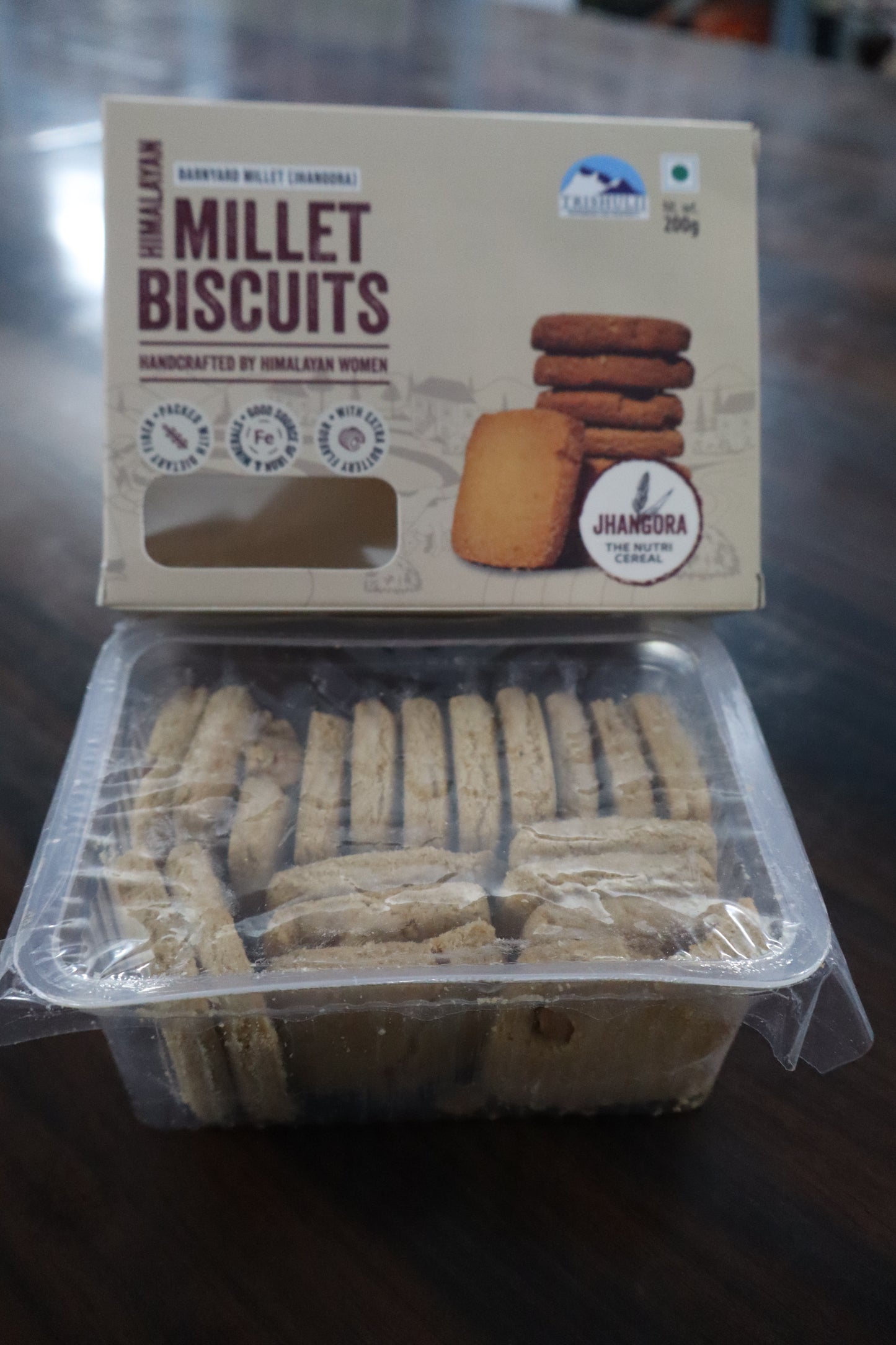 Finger & Barnyard Millets cookies