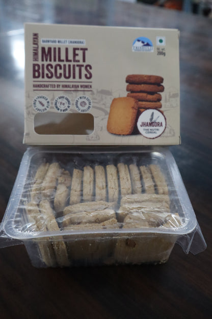 Finger & Barnyard Millets cookies